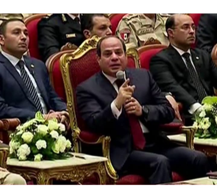 السيسى: ”أقسم بالله.. لو سقطت مصر لضاعت الأمة كلها”