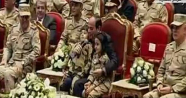 الأب والقائد والرئيس السيسي يحتضن أبناء الشهداء