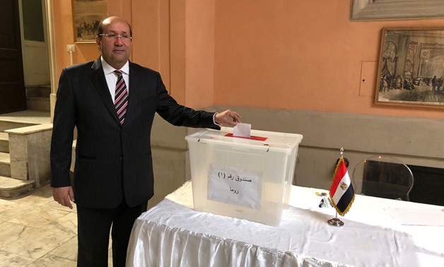 السفارة المصرية في ايطاليا تفتح الباب أمام الانتخابات الرئاسية