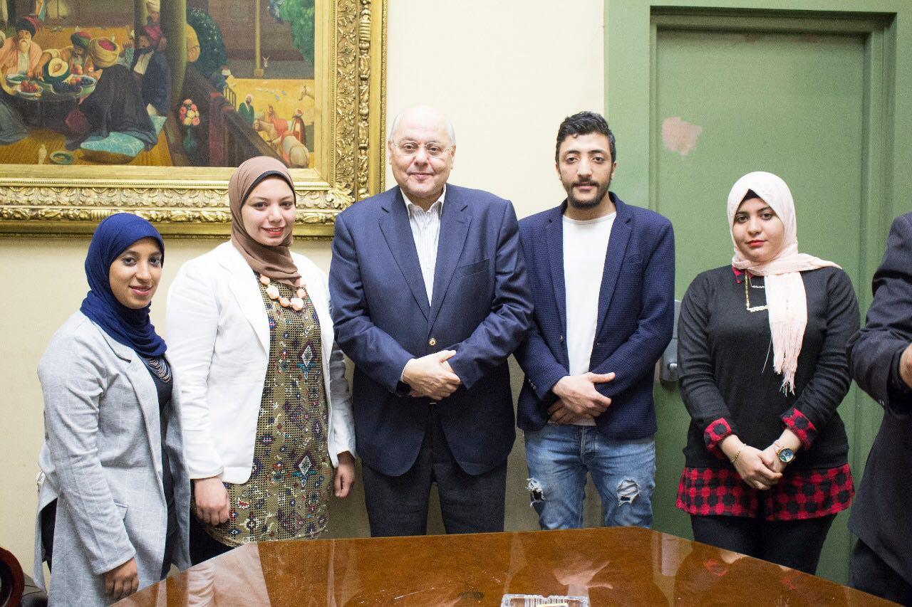 مجلس الشباب المصري يلتقى بالمرشح الرئاسي موسى مصطفى موسى
