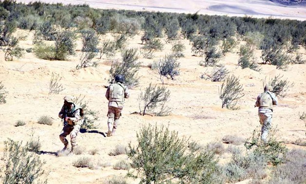 الجيش يعلن عن مقتل 36 إرهابيا في شمال ووسط سيناء