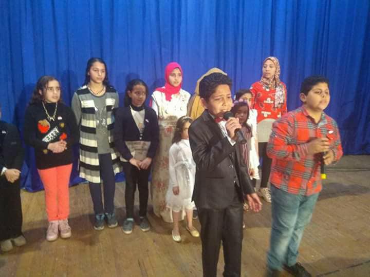 ثقافة منيا القمح تحتفل بالعيد القومي