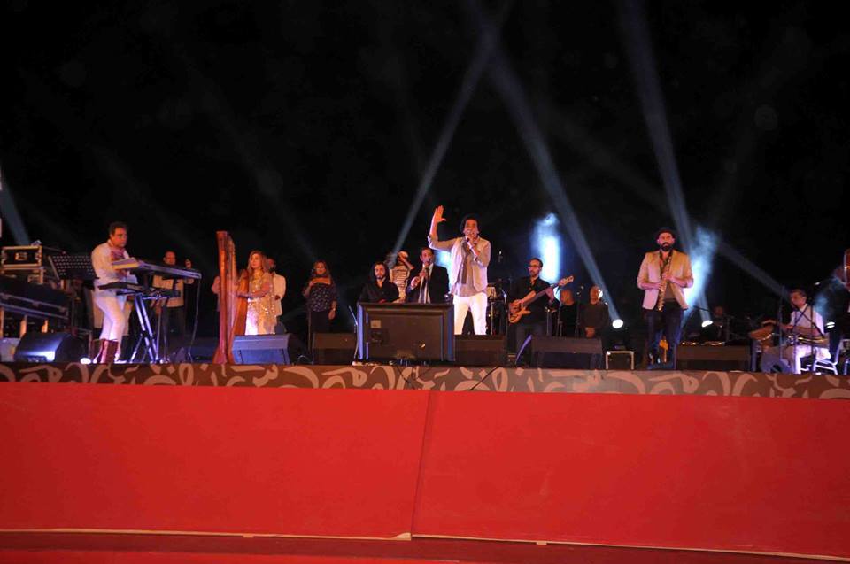 ليلة فنية تاريخية في ساحة معبد الكرنك