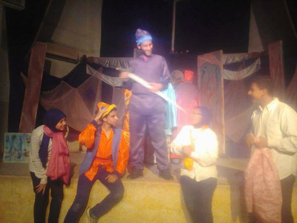 عريس لبنت السلطان على مسرح شبان منفلوط