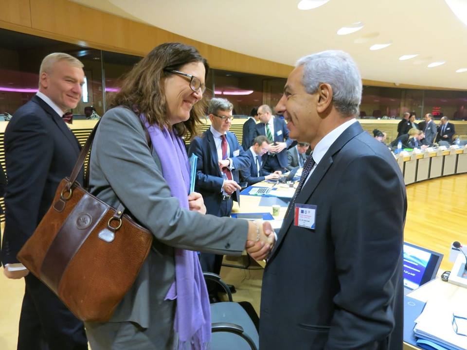 وزير التجارة والصناعة يبحث مع مفوضة التجارة بالاتحاد الأوروبي سبل تعزيز معدلات التبادل التجاري بين مصر والاتحاد الأوروبي خلال المرحلة المقبلة