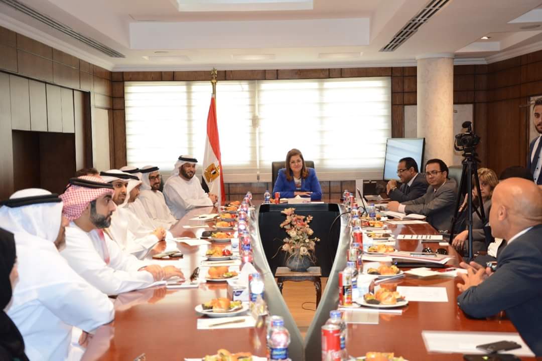 وزيرة التخطيط  تستقبل وفدًا من حكومة إمارة الشارقة الإماراتية لبحث التطورات الإجتماعية والإقتصادية المصرية