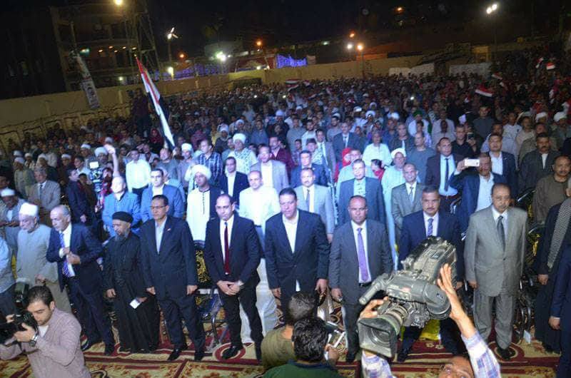 الشريف يعقد مؤتمر جماهرى لدعم وتأييد السيسى بسوهاج