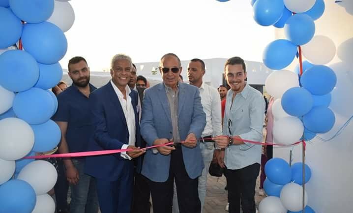 افتتاح مشروع عروض الدولفين ” دولفينا ” بالغردقة
