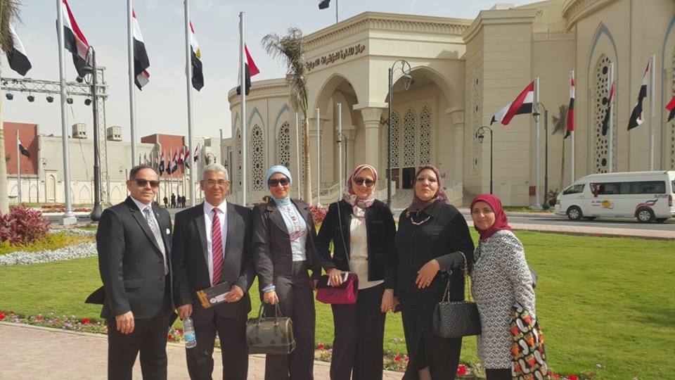 وفد من جامعة اسيوط يشارك في المؤتمر القومي للبحث العلمي