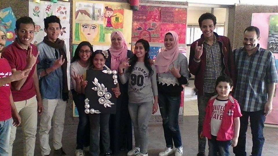 ورشه فنية لتدوير مخلفات البيئة بقصر احمد بهاء الدين للطفل