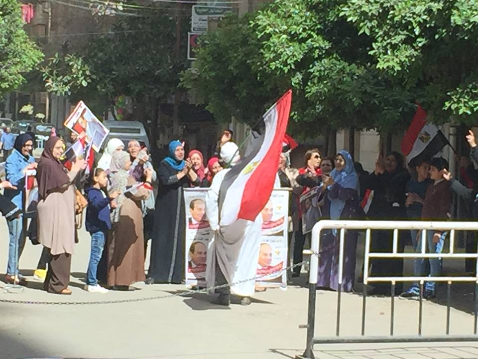 من الاسكندرية وإقبال شديد فى الانتخابات الرئاسية