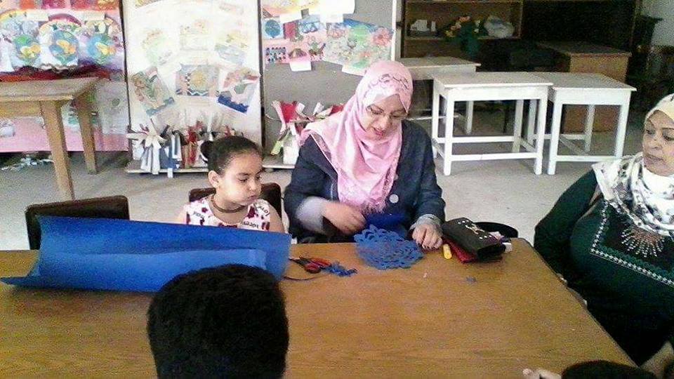 ورشة فنية ” فن المانديلا ” بقصر احمد بهاء الدين للطفل