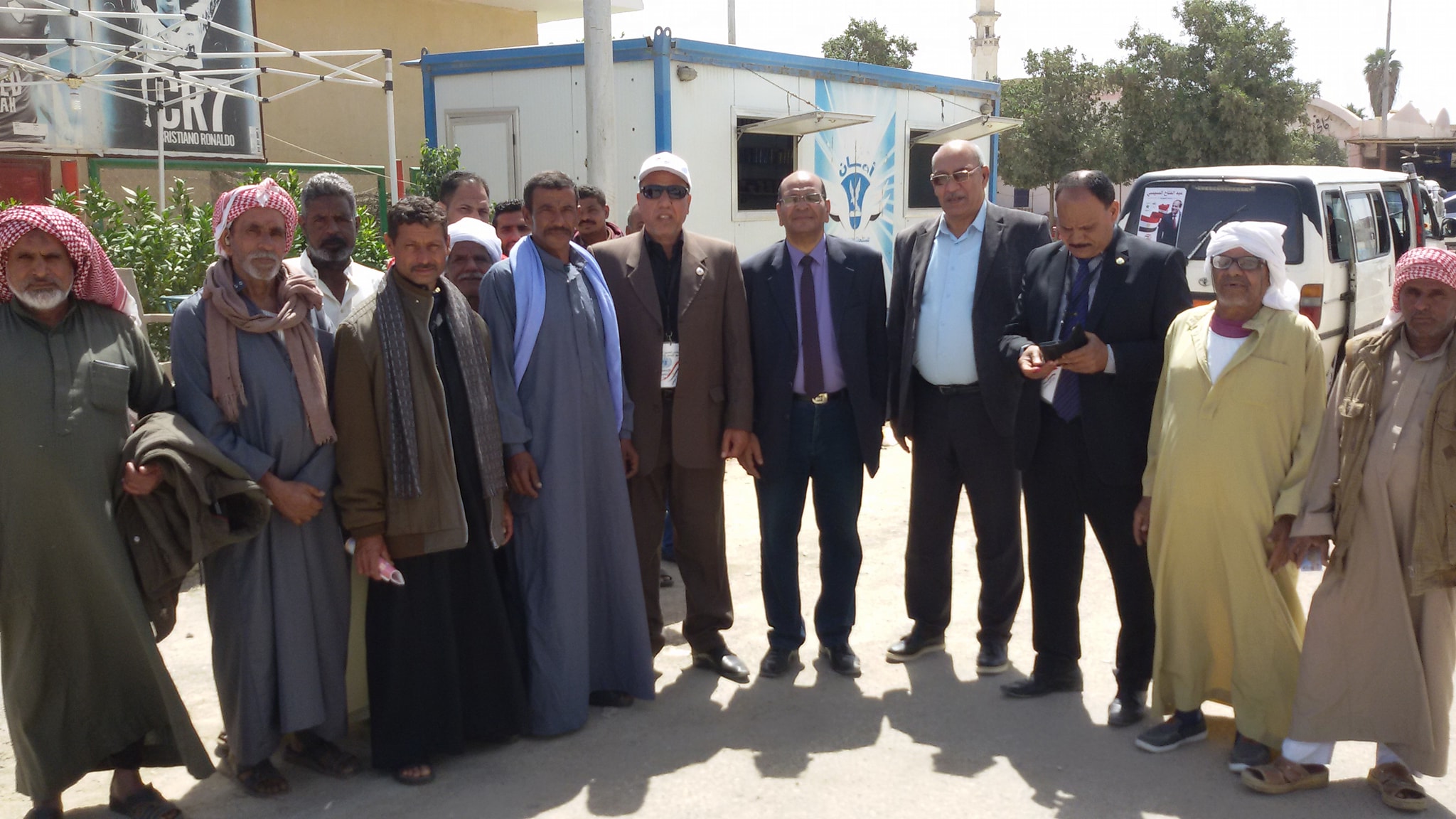 بالصور .... المصرى الدولى لحقوق الإنسان والتنمية يرصد ويتابع ويشارك السوايسة فى هزيمة الإرهاب بالأنتخاب