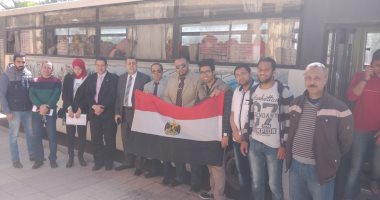 جامعة الإسكندرية تخصص أتوبيسات لنقل الطلاب والموظفين إلى اللجان الانتخابية