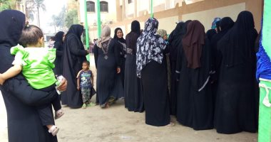 الأقصر تشهد إقبال كثيف من السيدات والرجال أمام اللجان الانتخابية