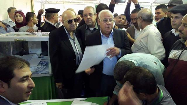 محافظ بورسعيد يشكر شعب بورسعيد البطل الذى استجاب لنداء وطنه بالانتخابات