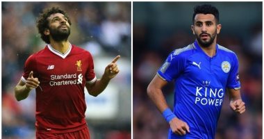 محمد صلاح يتغلب على رياض محرز فى تسجيل الاهداف