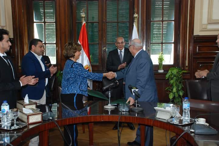 وزير الزراعة يشهد توقيع مذكرة تفاهم لنشر ثقافة الاستخدام الآمن والأمثل للمبيدات من خلال تطبيقات المحمول