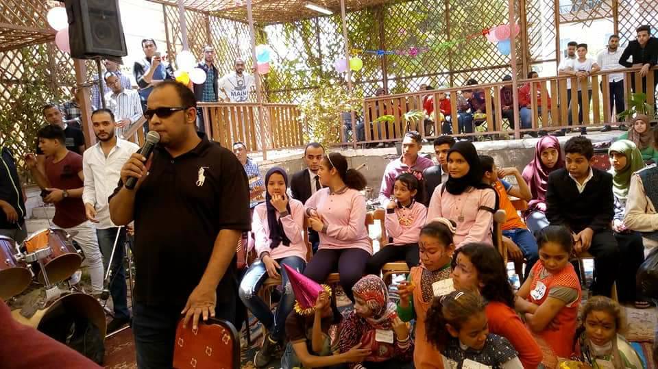 إحتفالية كبرى بيوم اليتيم لقصر احمد بهاء الدين للطفل المتخصص بجامعة اسيوط
