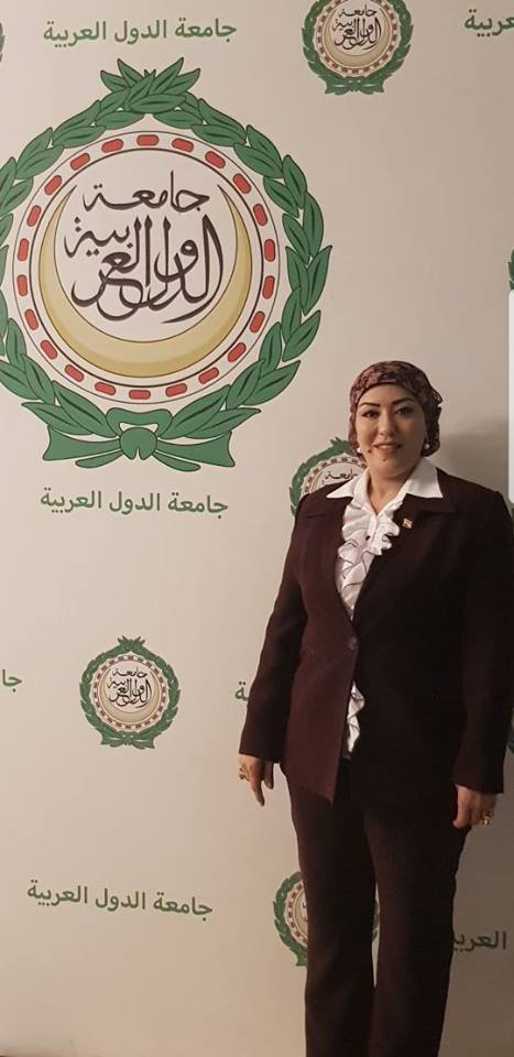 سهير قاصد بجامعة الدول العربية لمناقشة العنف الاسرى
