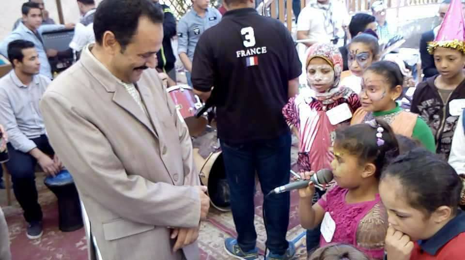 الاكاديمية لتأهيل المعاقين وذوى الاختياجات الخاصة تكرم ا جمال عبد الناصر