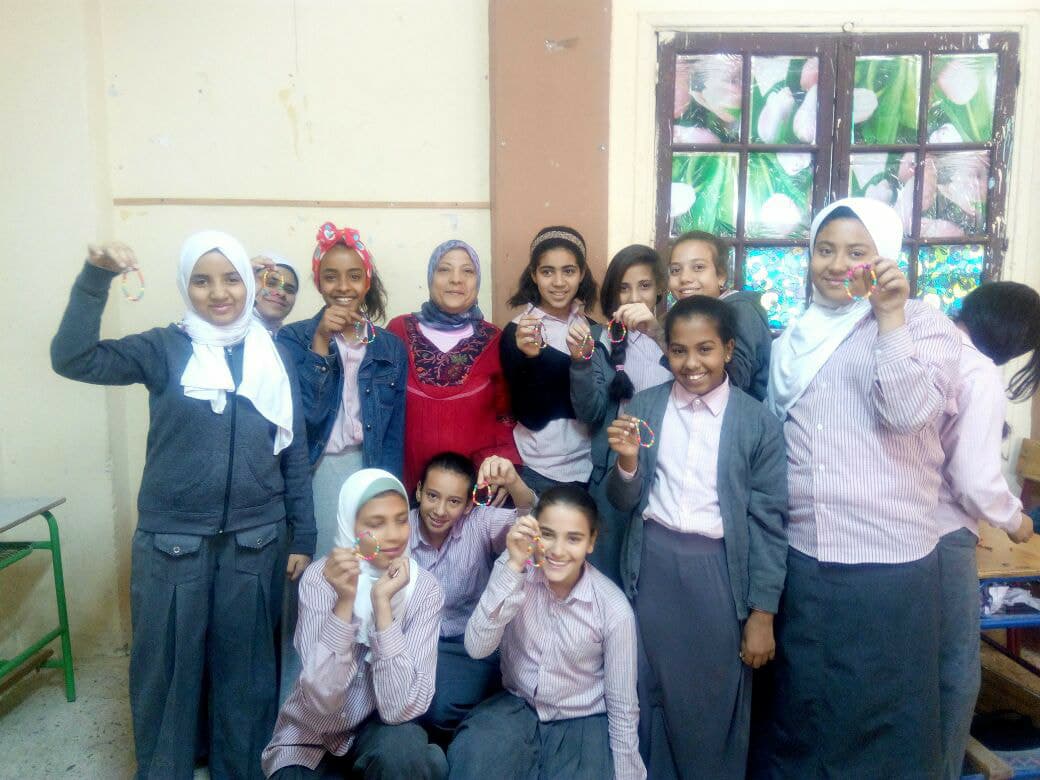 قصر طفل جاردن سيتى ينظم يوم ثقافى بمدرسة الفلكى الاعدادية