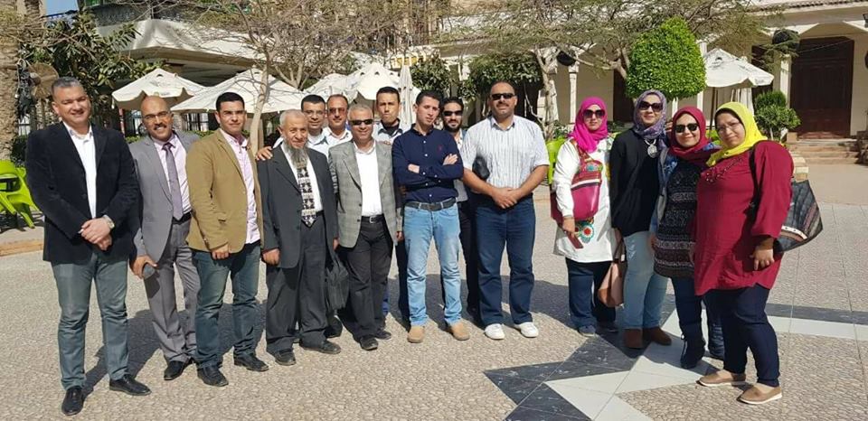 صعود الفريق الثقافي لشركة الكهرباء جنوب الدلتا للجمهورية