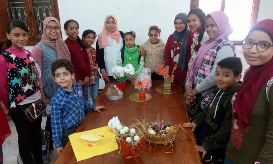 ورش فنية ومسابقات بثقافة الغربية احتفالا بأعياد الربيع وشم النسيم