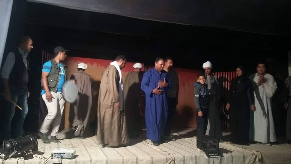 العرض المسرحى ” الفخ ” لثقافة موط بالوادى الجديد