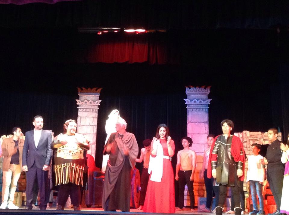 أنتيجونا عرض مسرحي لثقافة بورسعيد