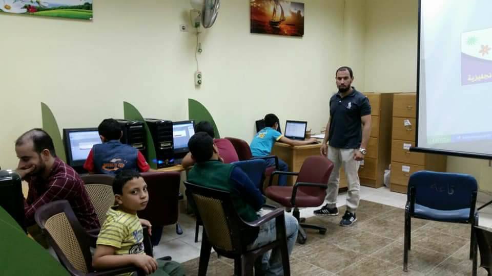 التطبيق العملي لدورة الفوتوشوب بثقافة ديروط