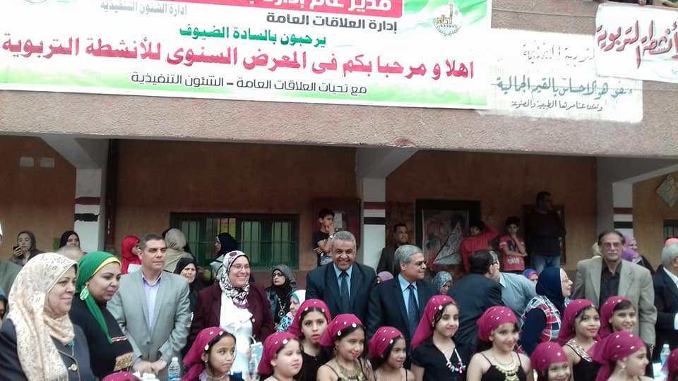 فعاليات معرض ”ختام الأنشطة الطلابية ” ببنها