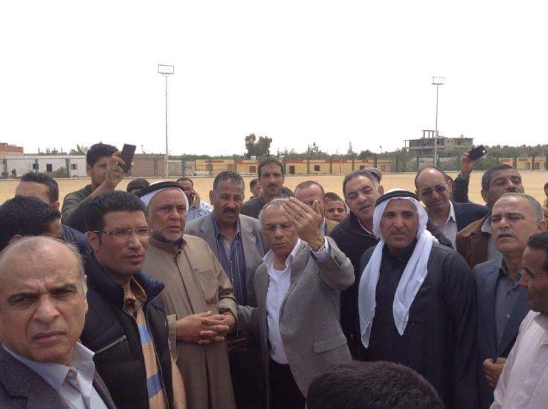محافظ شمال سيناء يتابع أعمال تشطيب 100 بيت بقرية الخربة ببئر العبد