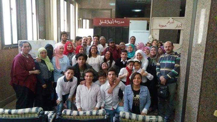 شارع المصريين بكرة وعروض نوادى مسرح الطفل بالمنيا