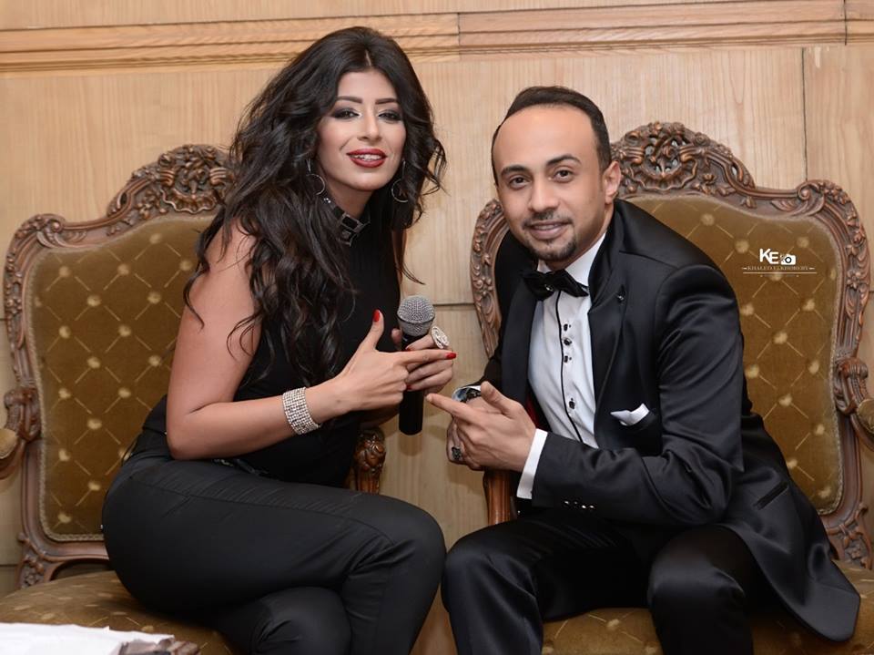 الاعلامية دينا ثروت تشعل مهرجان بيوتى ميكرز