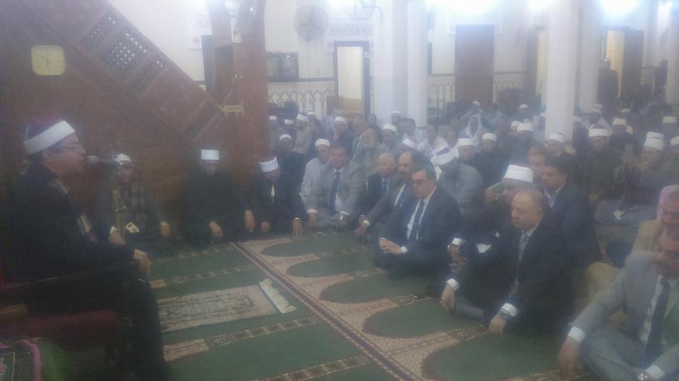 محافظ الفيوم يشهد الإحتفال بذكرى الإسراء والمعراج