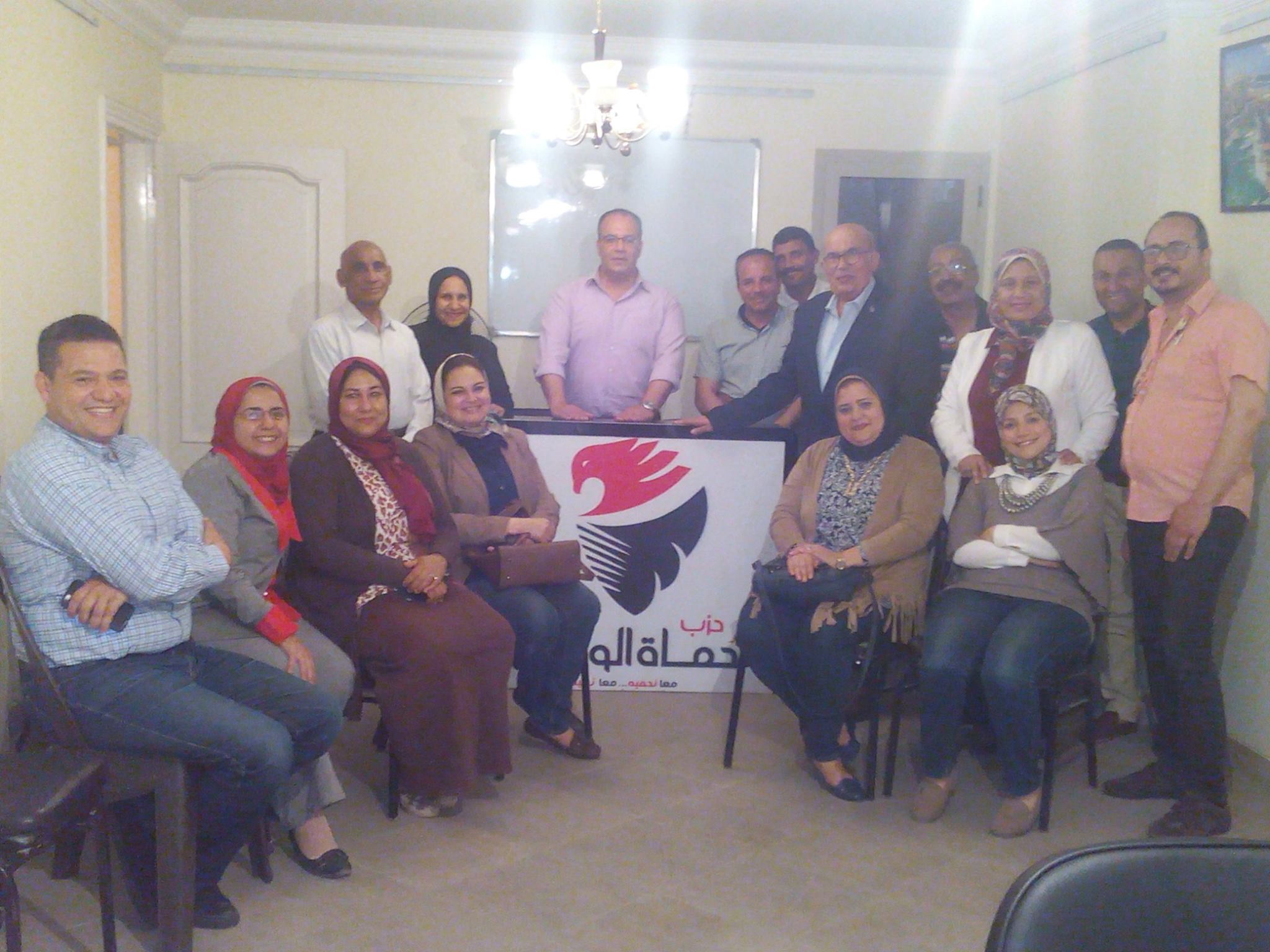 إستعدادات أمانة الإسكندرية لحزب حماه الوطن للأنتخابات المحلية