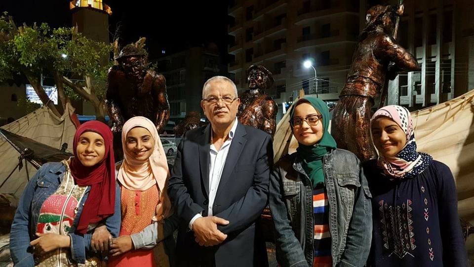 طالبات تربية فنية المنيا تنتصر