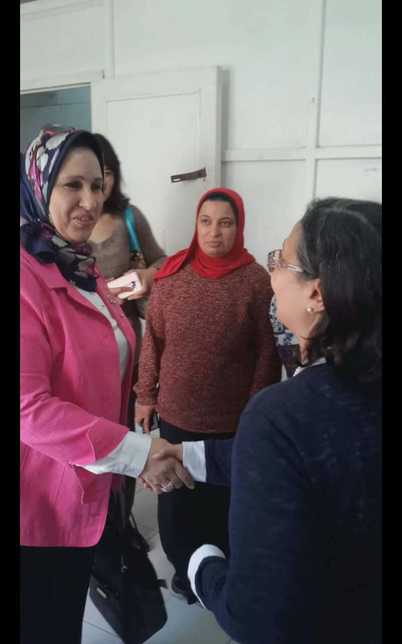 وكيل وزارة الصحة بالإسكندرية تزور مركز المندرة لمتابعة مبادرة القضاء على فيروس سي