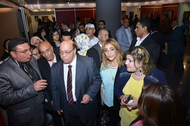 إفتتاح مؤتمر الإبداع الدولي الرابع لفن الرسم بقاعة الأهرام بالإسكندرية