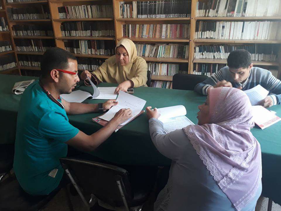 الإعداد للعرض الفنى ” ابوالعروسه”بثقافة شطوره سوهاج