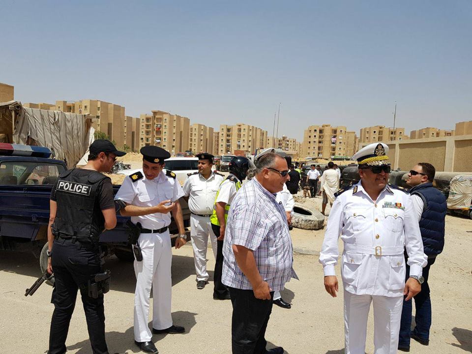بالصور .. مديرية أمن الجيزة تقوم بحملة كبرى على السادس من أكتوبر