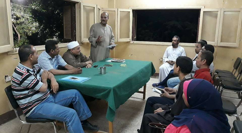 تجدد اللقاء الأسبوعى لنادى أدب شطورة بسوهاج