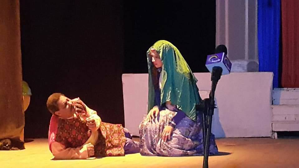 العرض المسرحى ”السفيرة عزيزة” لنوادي مسرح قصر المنشاه بسوهاج