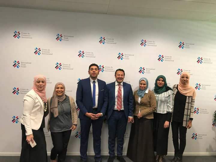 تدريب كوادر  وزارة التجارة والصناعة بمركز التجارة العالمى بجنيف