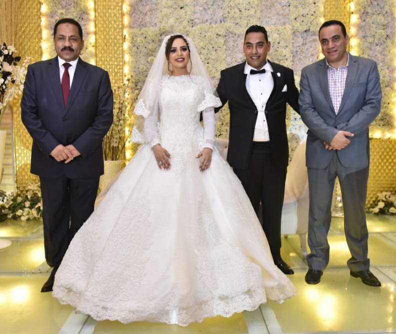 مدير أمن الإسكندرية يحضر زفاف النقيب أمجد عجمي