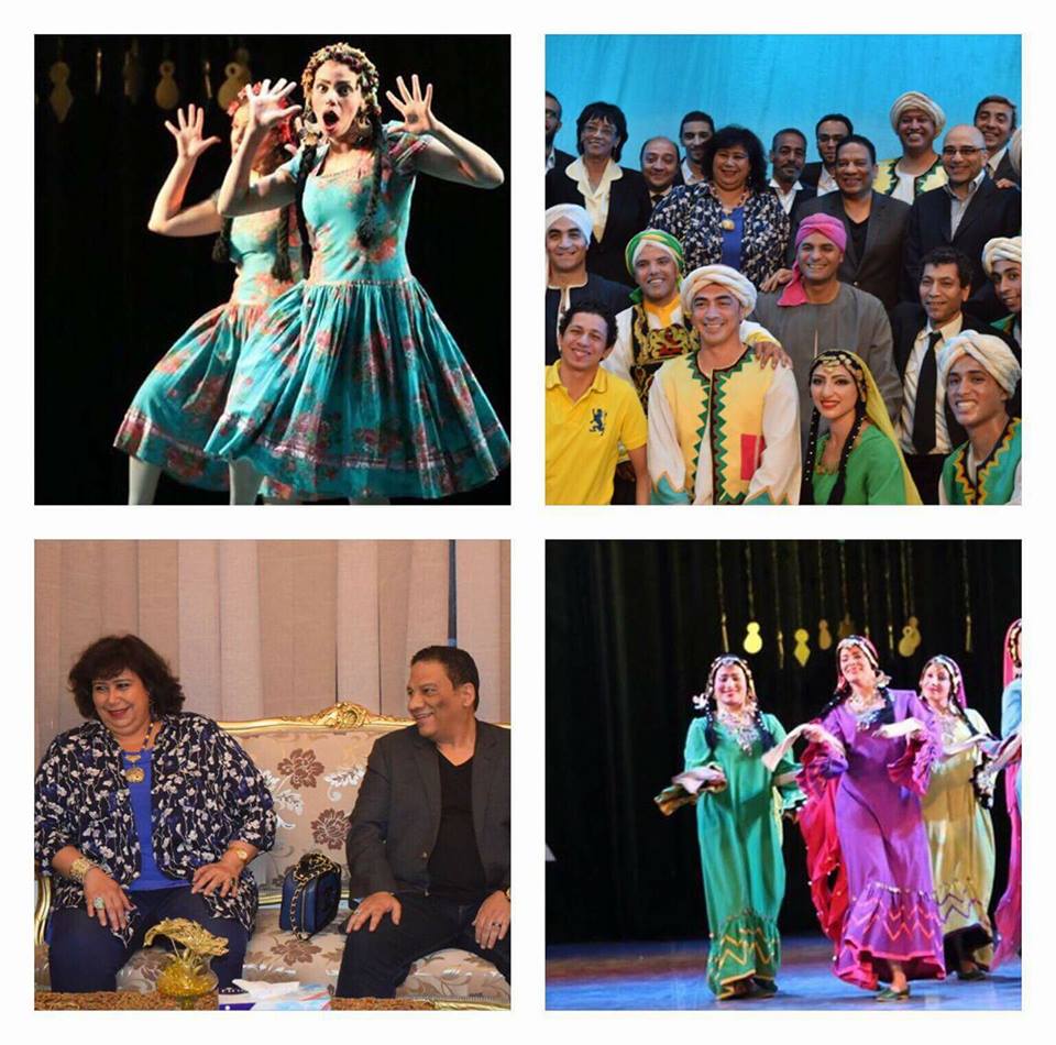 وزيرة الثقافة تشيد بفرقة رضا وعودة الأوركسترا المصاحبة