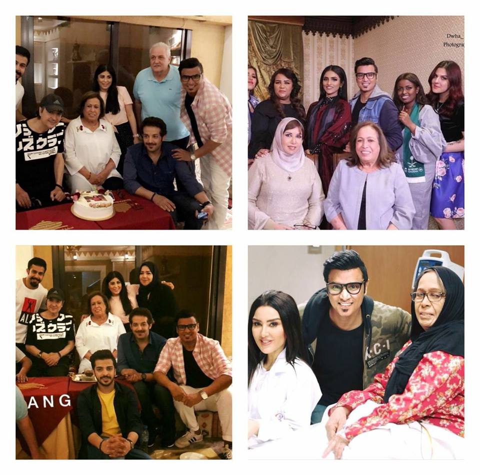 أبوظبي تشهد إحتفال نجوم فيلم نجد السعودي بسيدة الشاشة الخليجية حياة الفهد