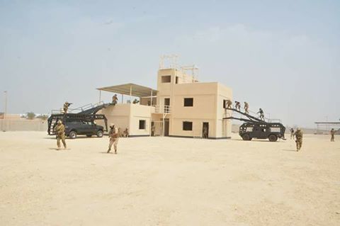 بيان عملى لمقاومة الإرهاب فى ختام فعاليات التدريب المصرى البحرينى