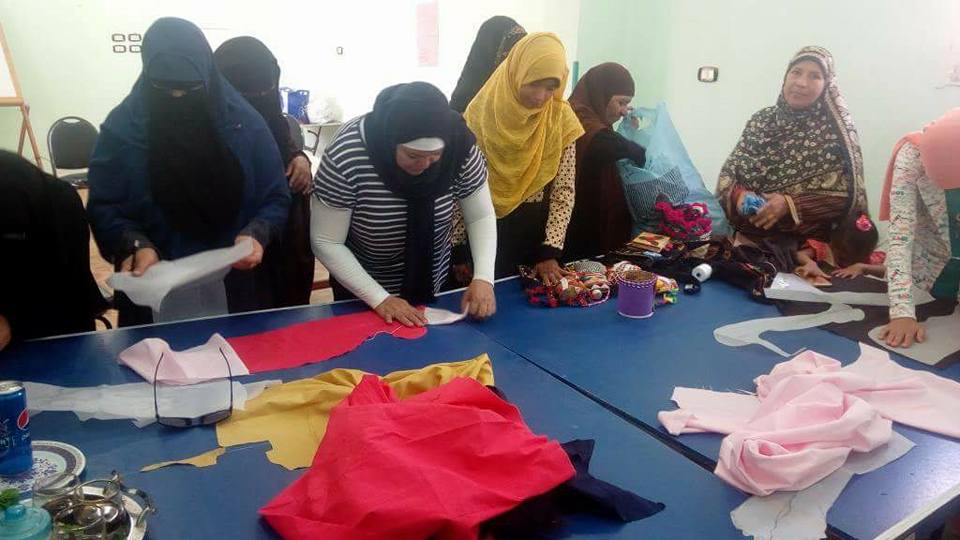 انطلاق فاعليات الورشة التدريبية عن الثوب الواحاتي بالوادي الجديد